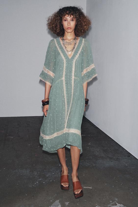 ZW 컬렉션 로맨틱 미디 원피스