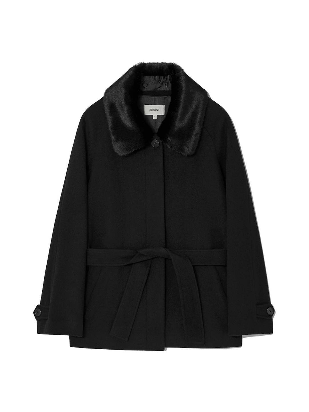 BURNING FUR COAT (BLACK)