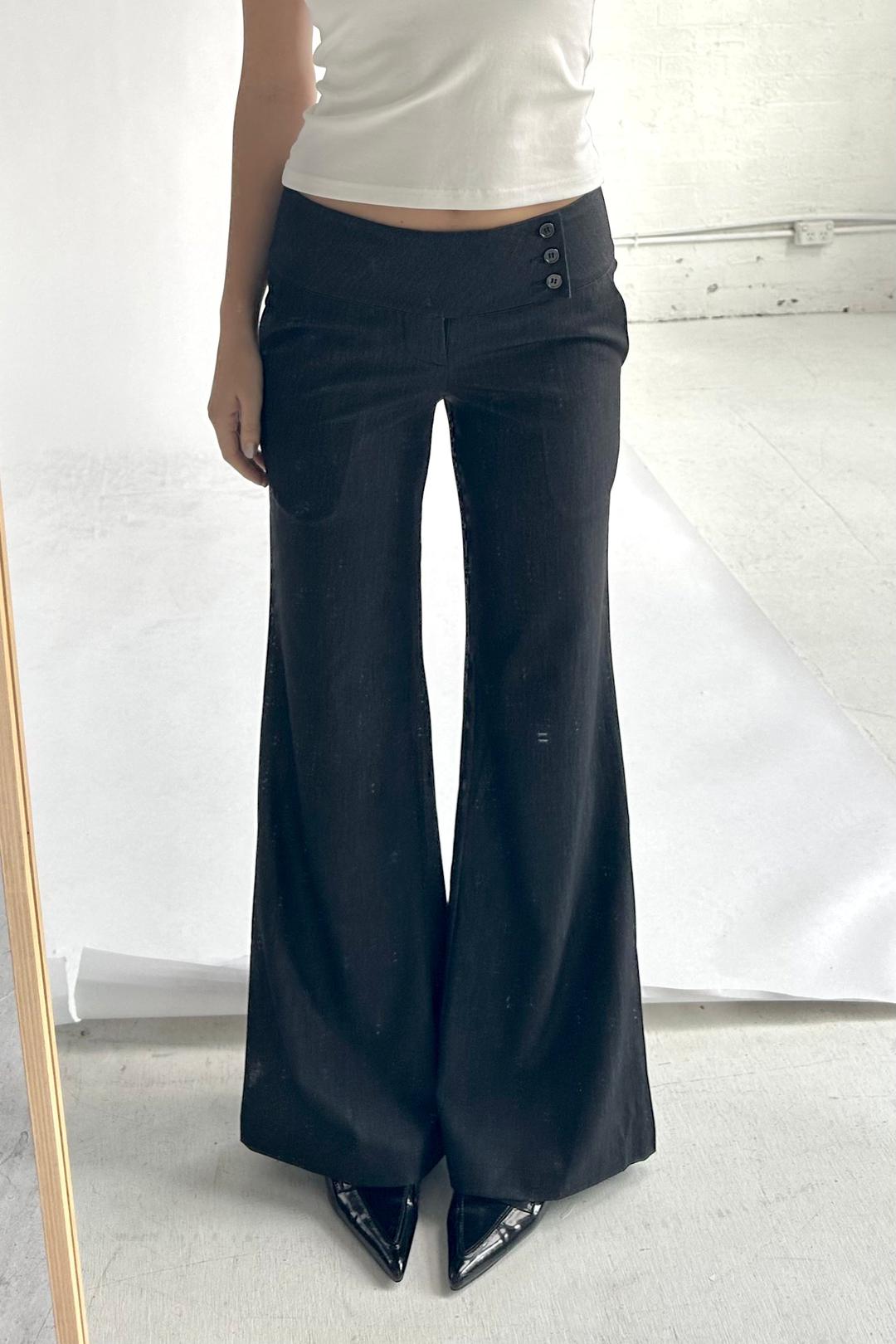 SCG MADE | Evelyn Low-rise Tencel Jeans in Black
