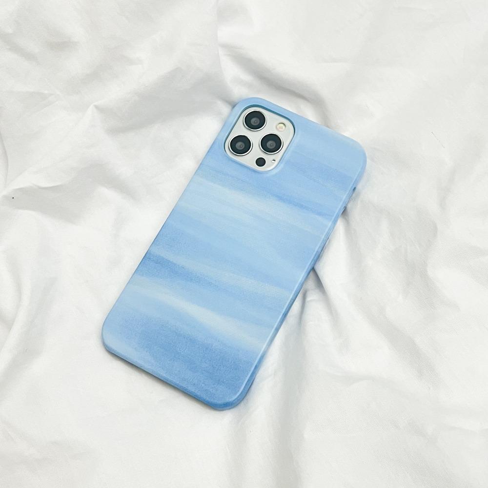 (Phone Case) Blue Canvas