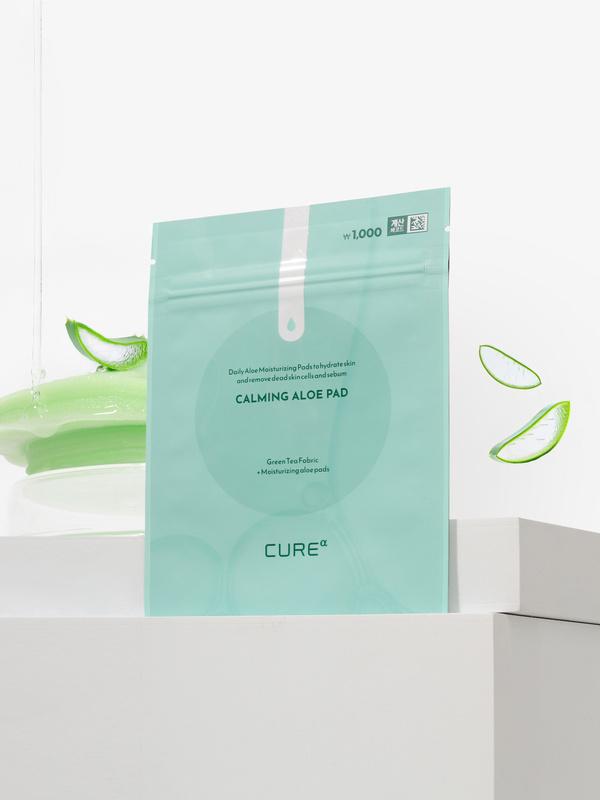 김정문알로에 큐어 알파 카밍 알로에 패드 4매입