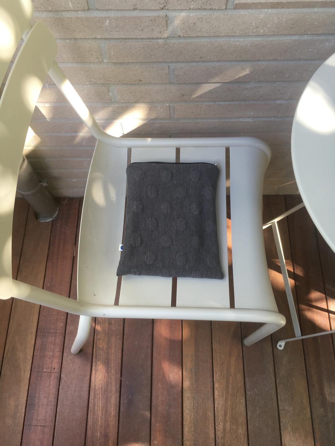 책 주머니 * 톡톡한 동그라미 (그레이)