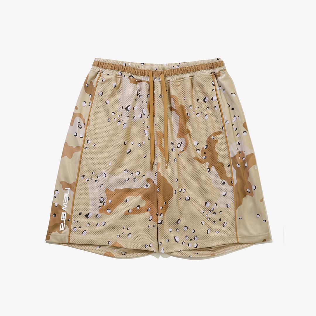버뮤다 메쉬 숏 팬츠 식스데이 카모