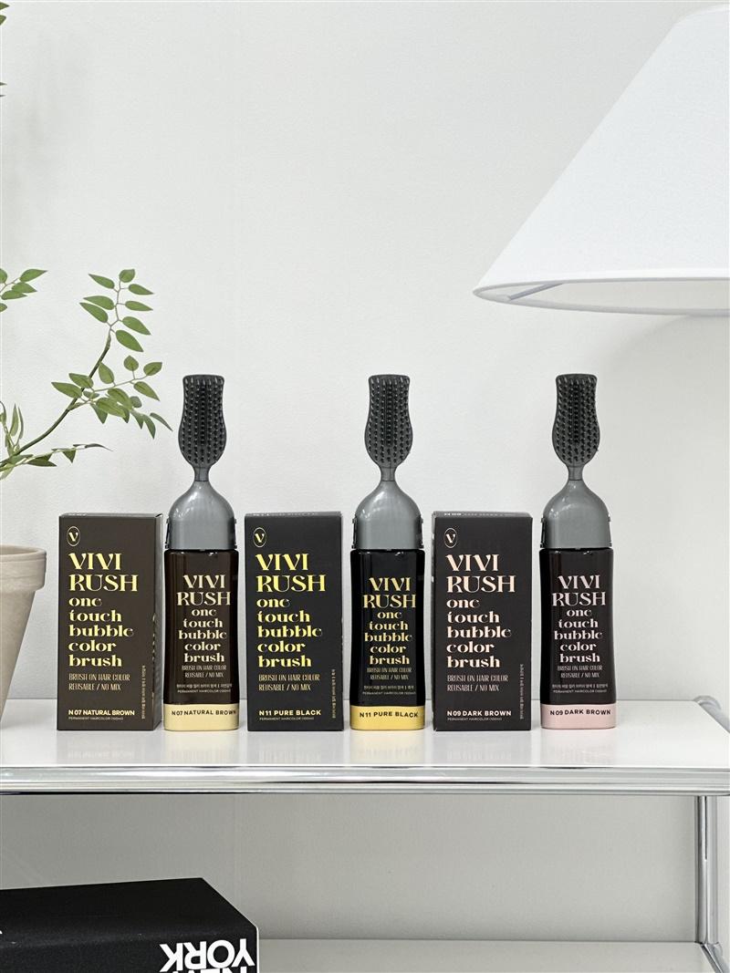 비비러쉬 시즌2 원터치 버블 헤어컬러 염색