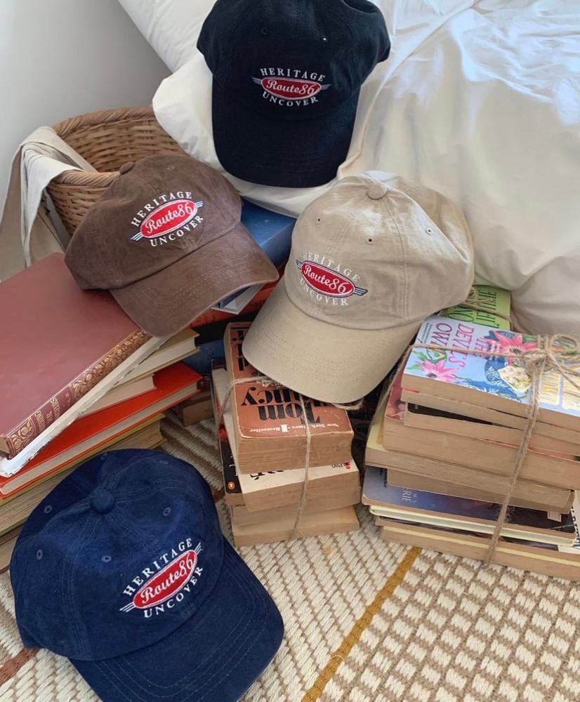 헤리티지 빈티지 워싱 대두 볼캡 모자