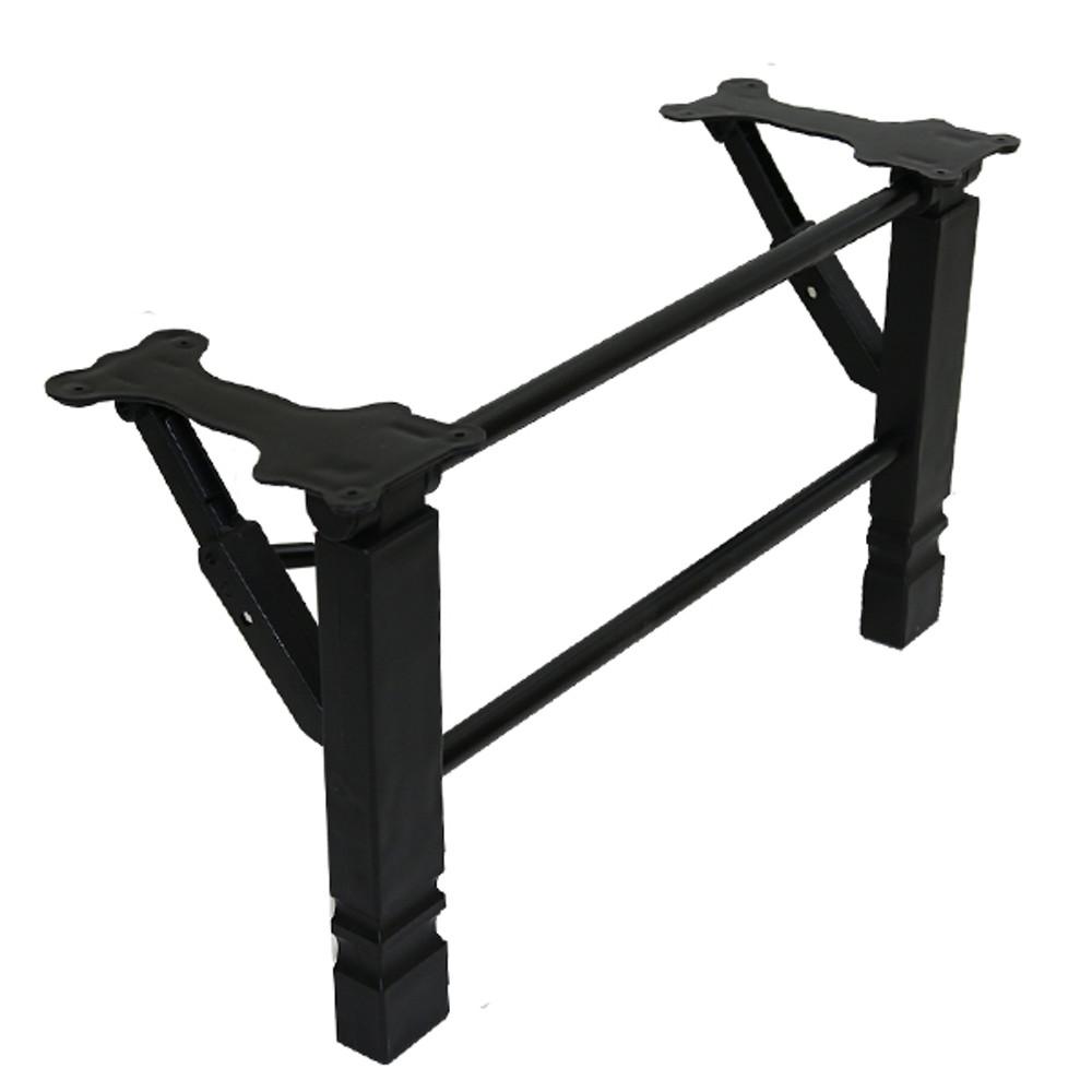 H형접이식 잘 부러지지 않는 강화플라스틱 상다리 양발다리  2P  테이블1벌