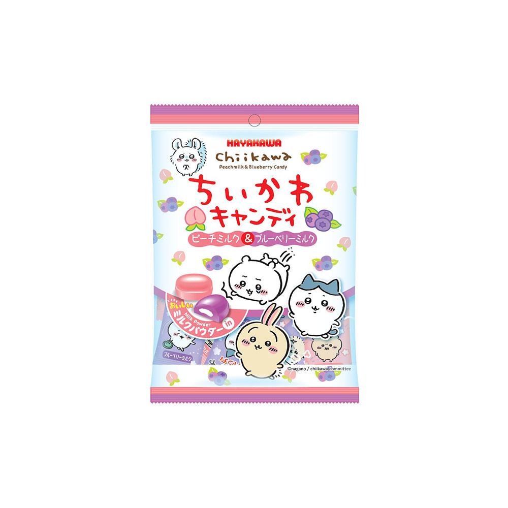 HAYAKAWA 치이카와 캔디 피치밀크맛/  블루베리밀크맛 68g
