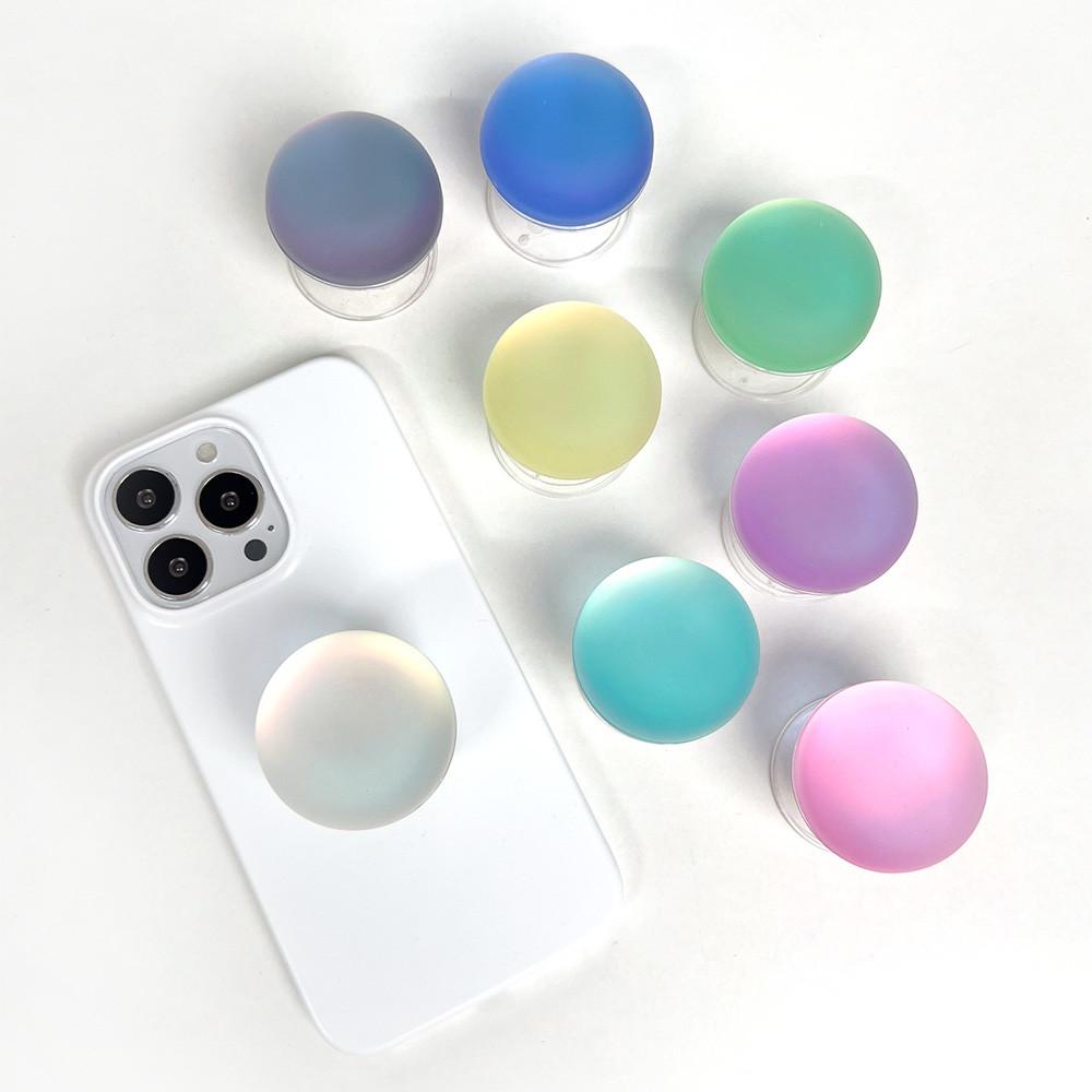 무광 홀로그램 반구 그립톡 스마트톡