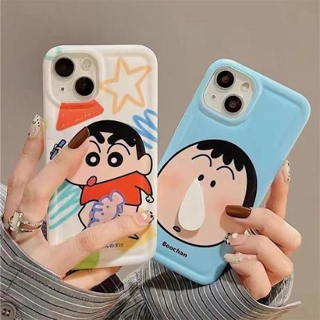 갤럭시s23 s22 s21 s20 노트20 10 소년 맹구 콧물 스피너 케이스