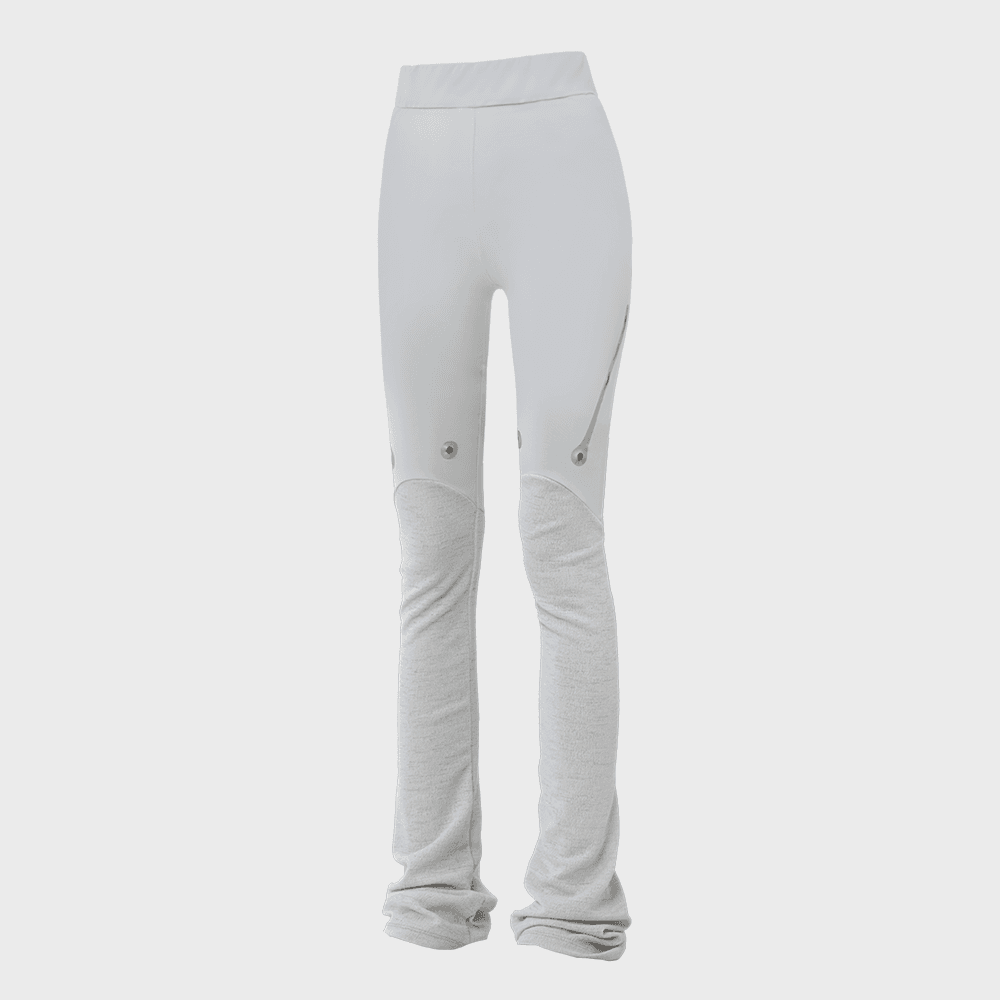 String Warmer Leggings / Grey