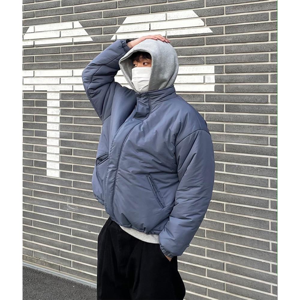 [Premium] 남자숏패딩 웰론 오버핏 커플패딩 학생패딩