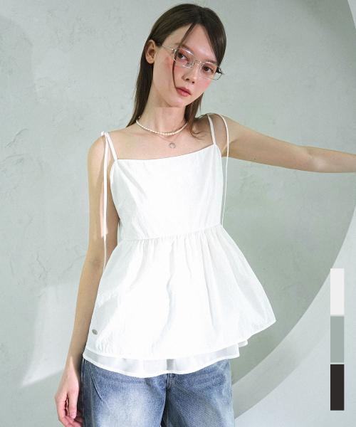 Ribbon Strap Prill Sleeveless - 3COL