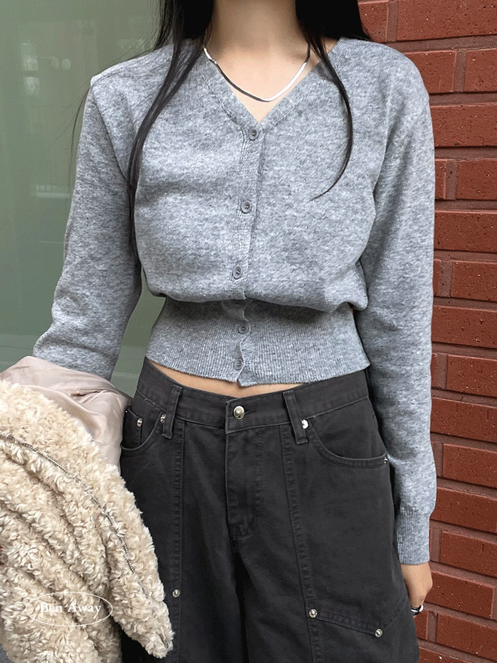[MD pick!] (11col) 모즈 브이넥 숏 가디건
