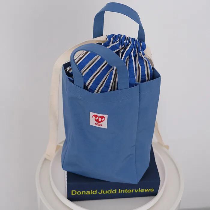 Love Mini Tote Bag (Warm Blue)