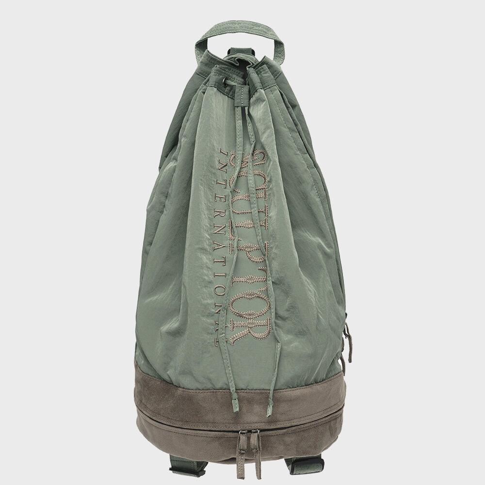 Two Way Bucket Messenger Bag Sage