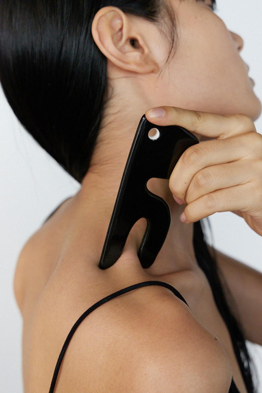 Black Ceramic GUA SHA