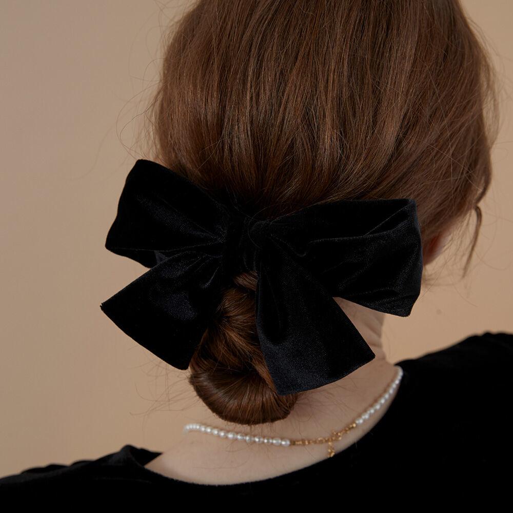 Velvet Ribbon Hairpin, Emma