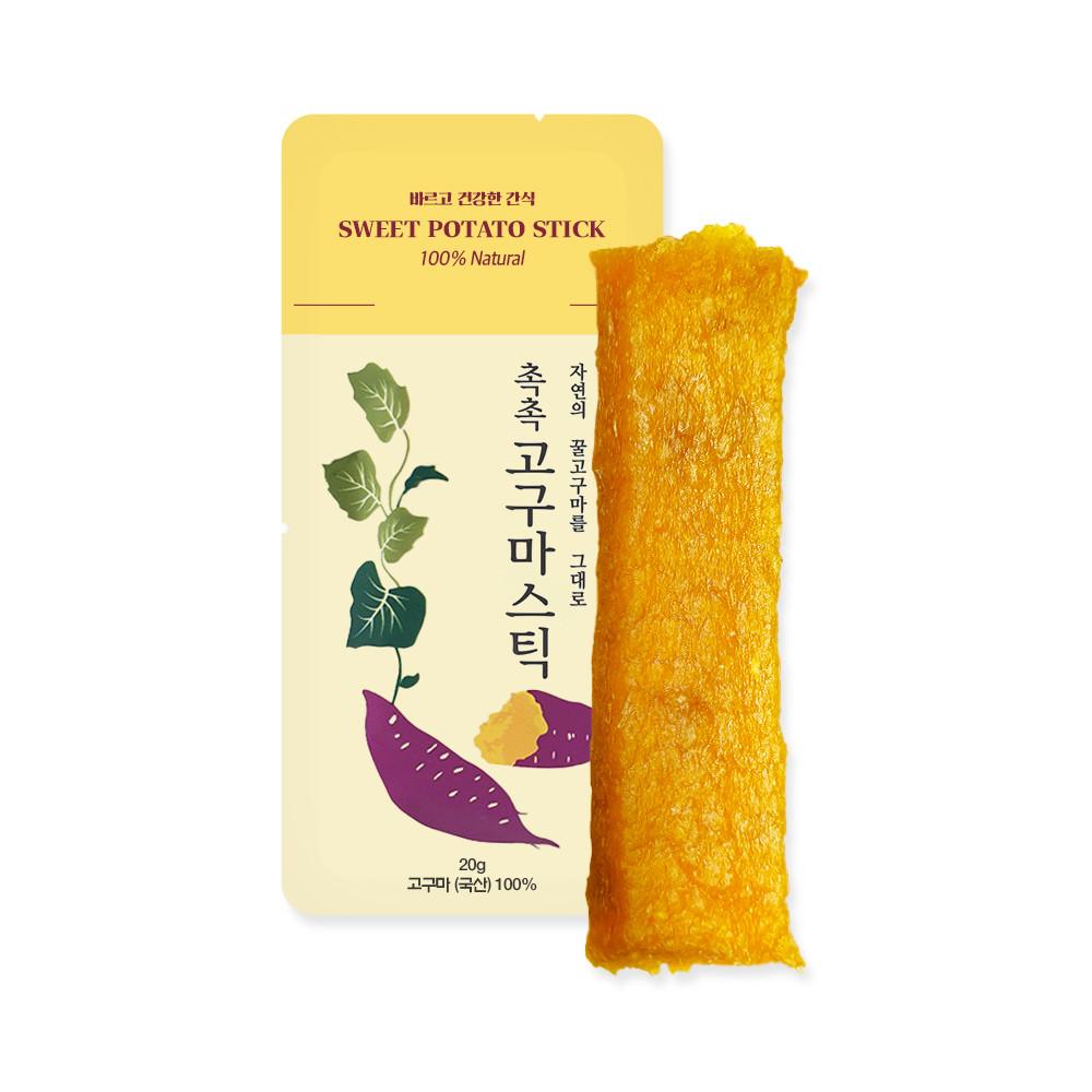한울푸드 촉촉 고구마스틱 10개 해남 꿀 고구마 간식 [원산지:국산]