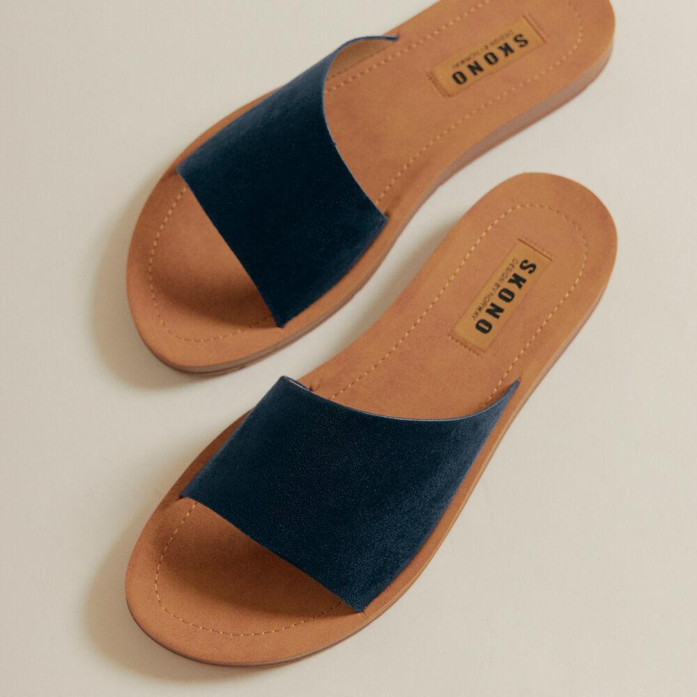 마이크로 화이버 썸머샌들 네이비