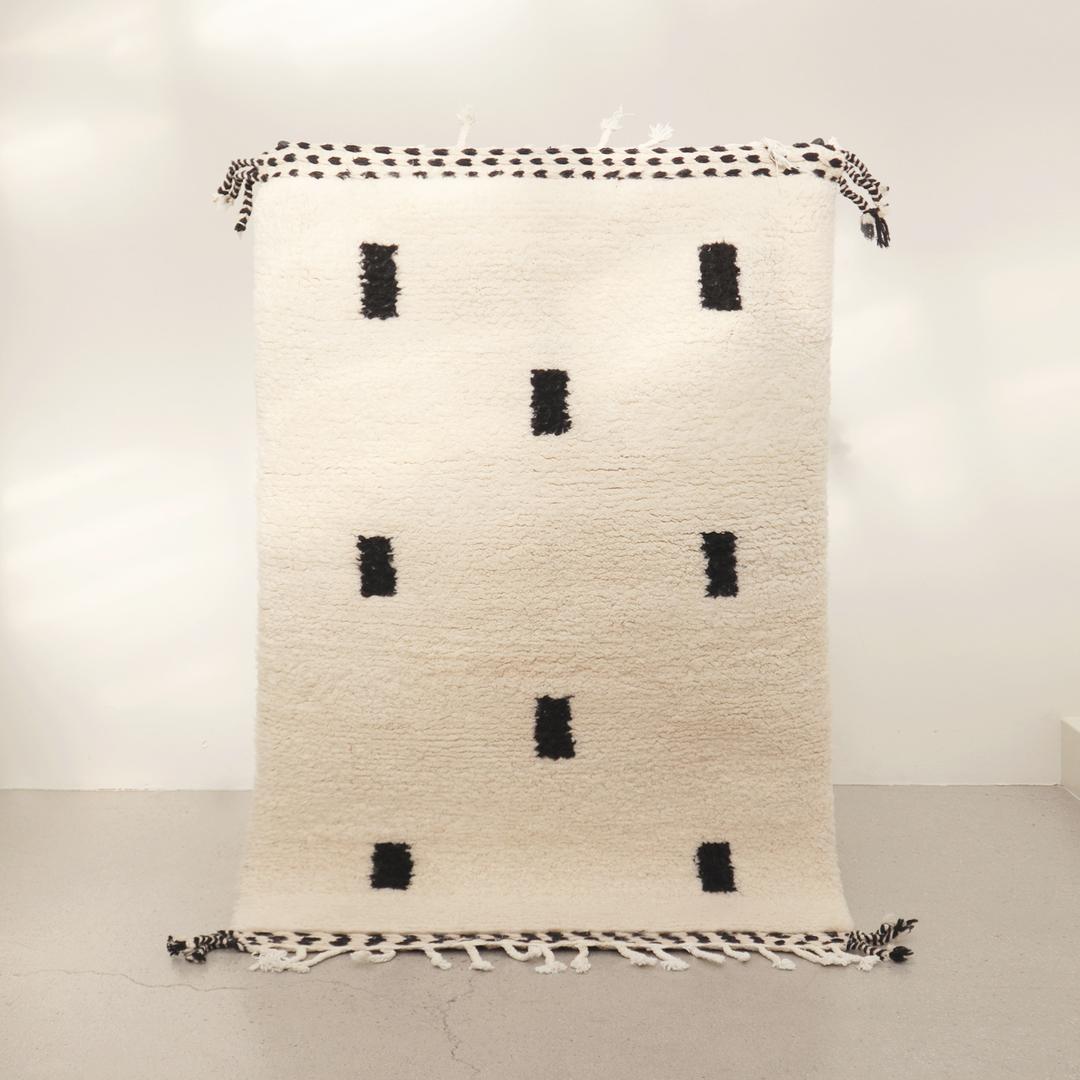 Moroccan rug Square point