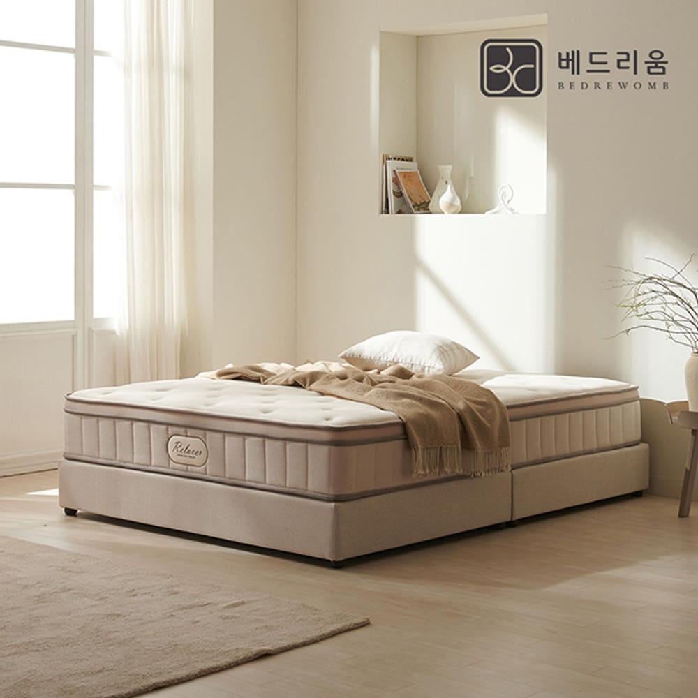 [베드리움] 릴렉서 유로탑 매트리스 S (SS 옵션 구매가능)
