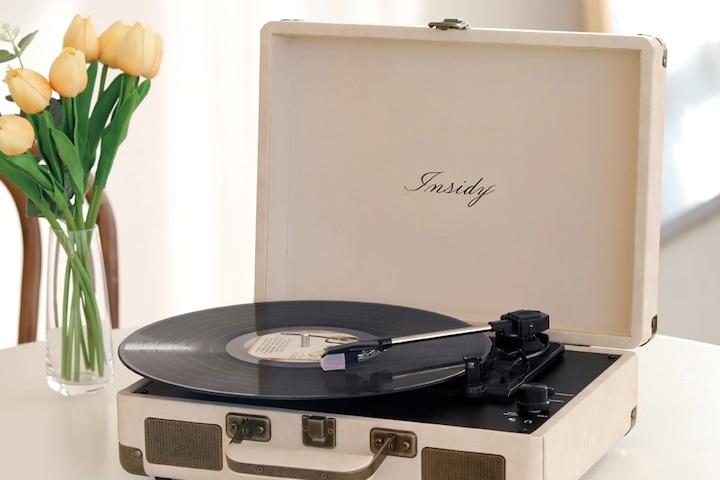 레트로 감성 블루투스 LP 턴테이블 IBT-Retro