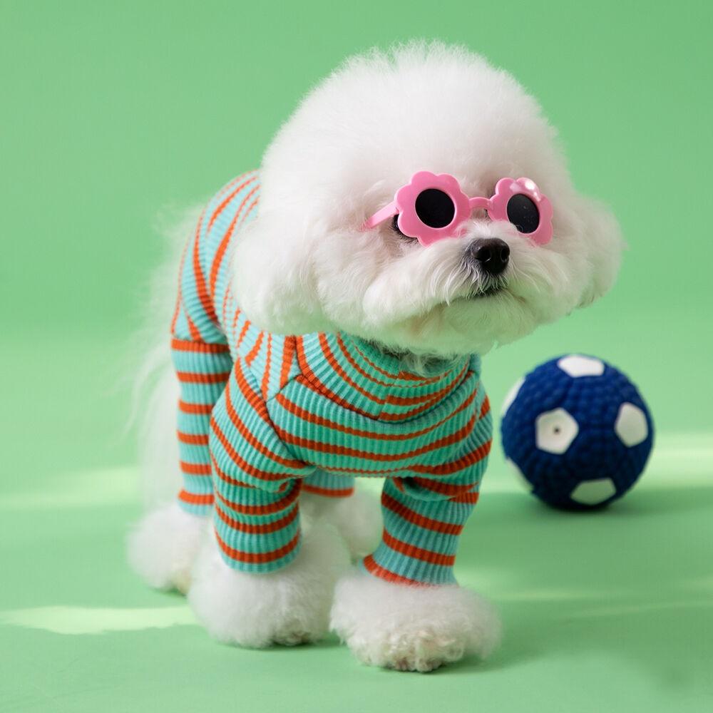 마카롱 스트라이프 올인원(그린/오렌지)