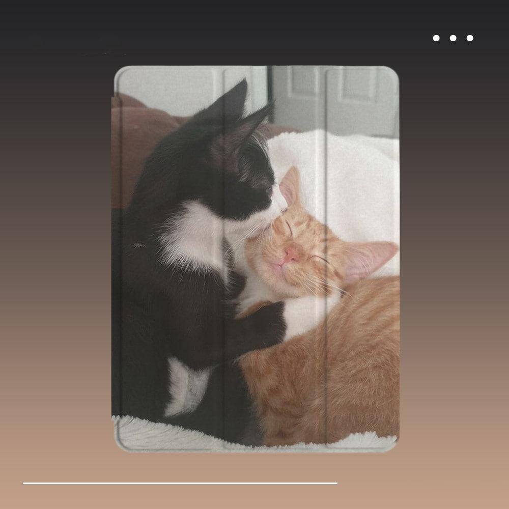 고양이 귀여운 아이패드 케이스