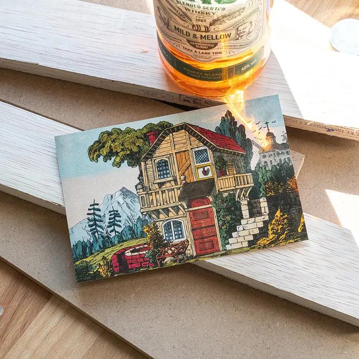 TILL TOMORROW THEN - CABIN 엽서