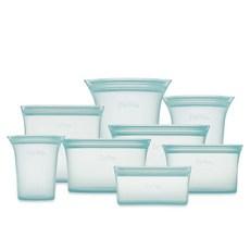 집탑 플래티넘 실리콘 지퍼백 풀 8종 세트