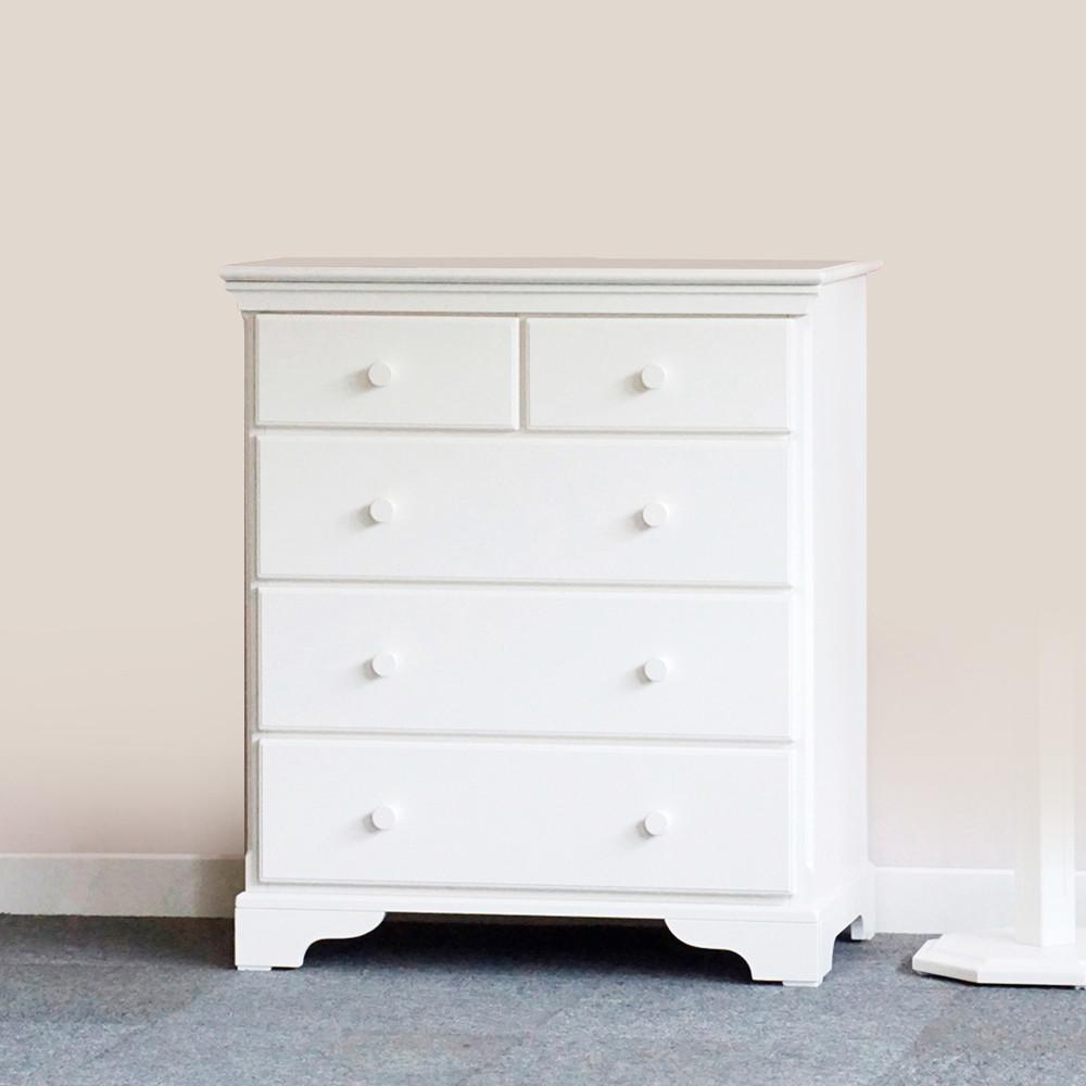 앤 4단 원목 서랍장