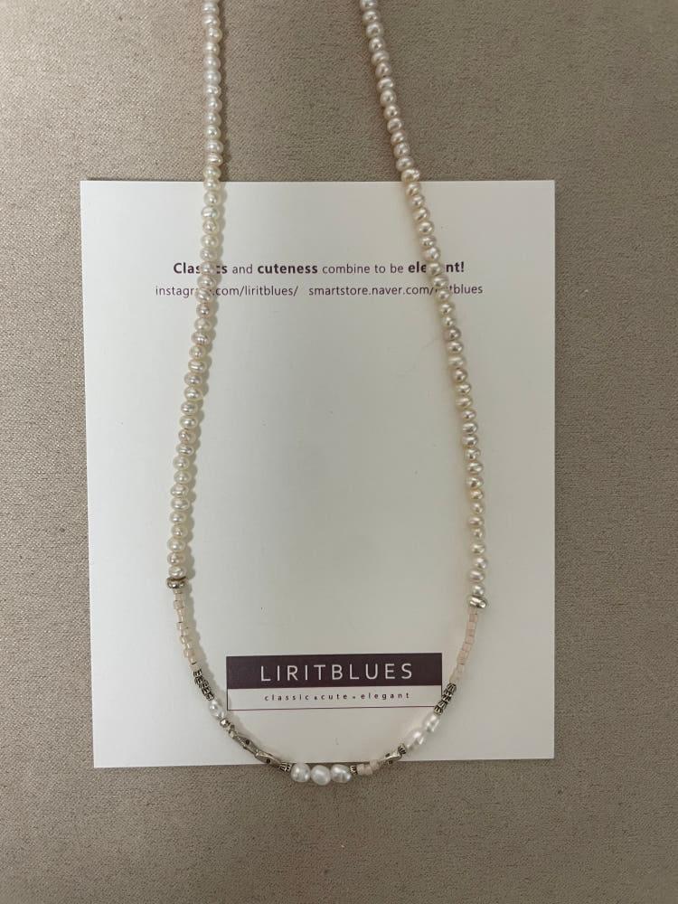 러블리 빈티지 진주 목걸이