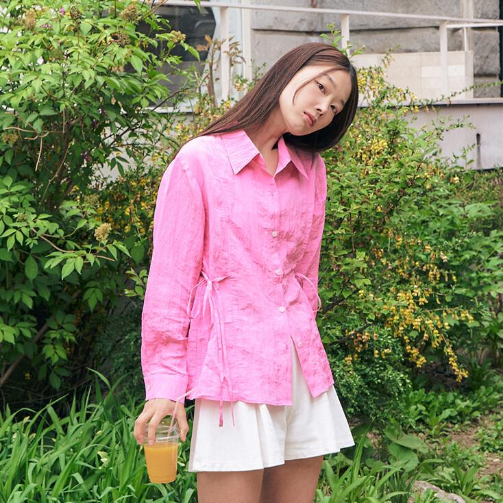 GLOW RIBBON SHIRT (PINK)