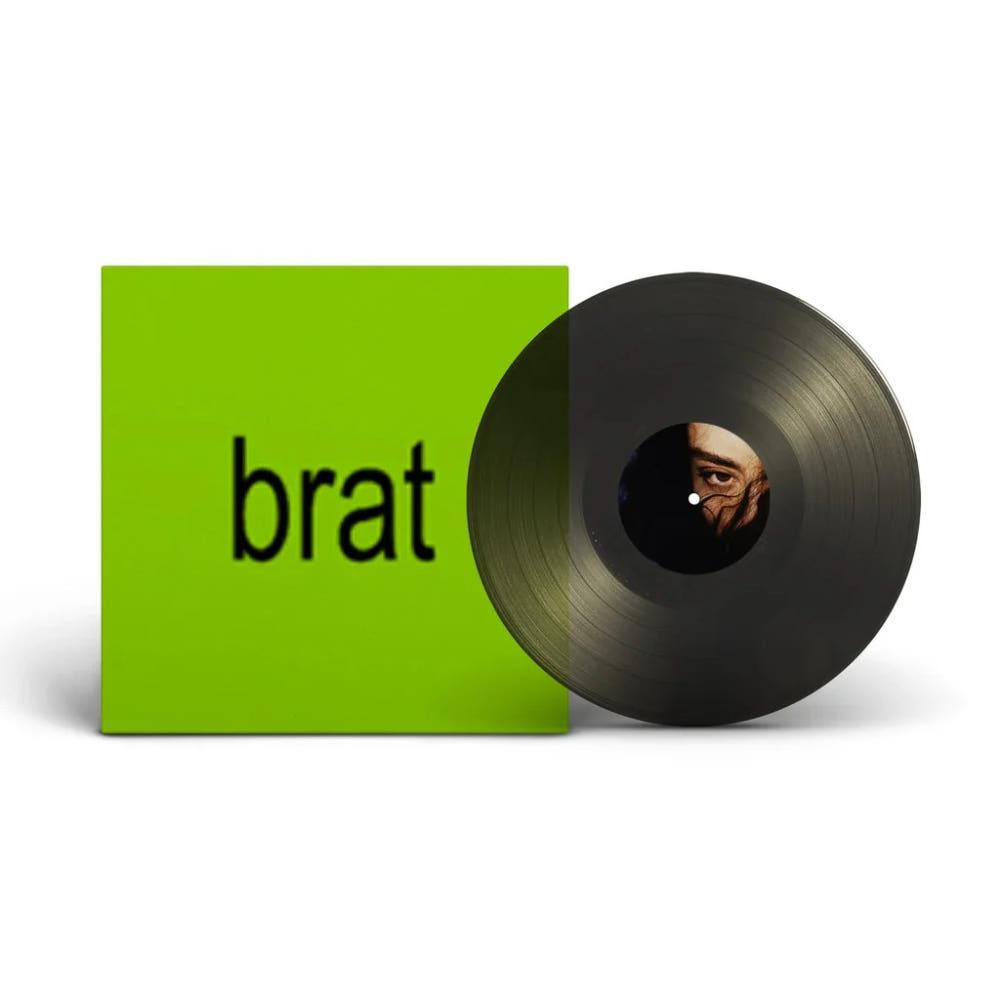Charli XCX - Brat LP 찰리 XCX Black Ice Vinyl
