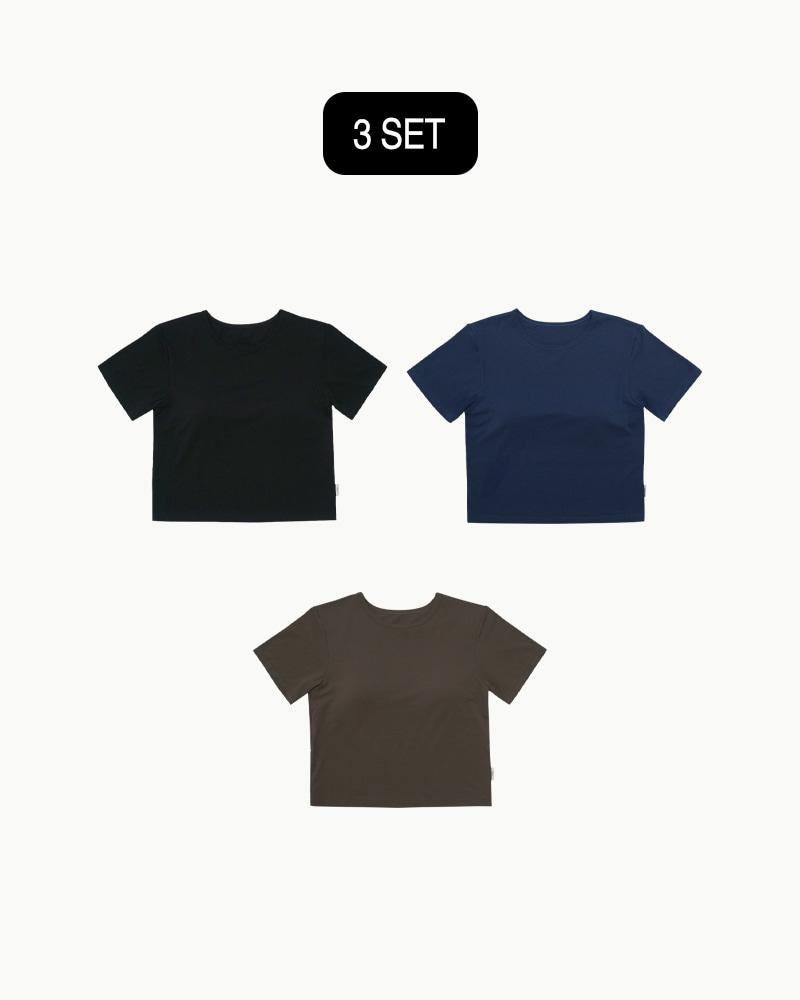 Free No Bra Tee - 3PCS