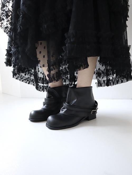 ankle wide boots