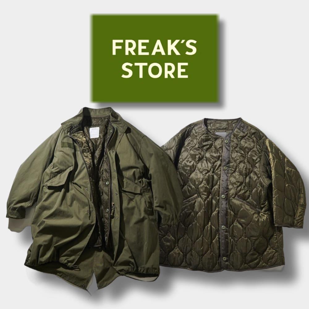 [FREAK'S STORE] 프릭스스토어 M65 남성 개파카 피쉬테일 야상 24FW
