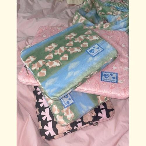 [뮤즈무드] cow boy laptop pouch (노트북파우치)