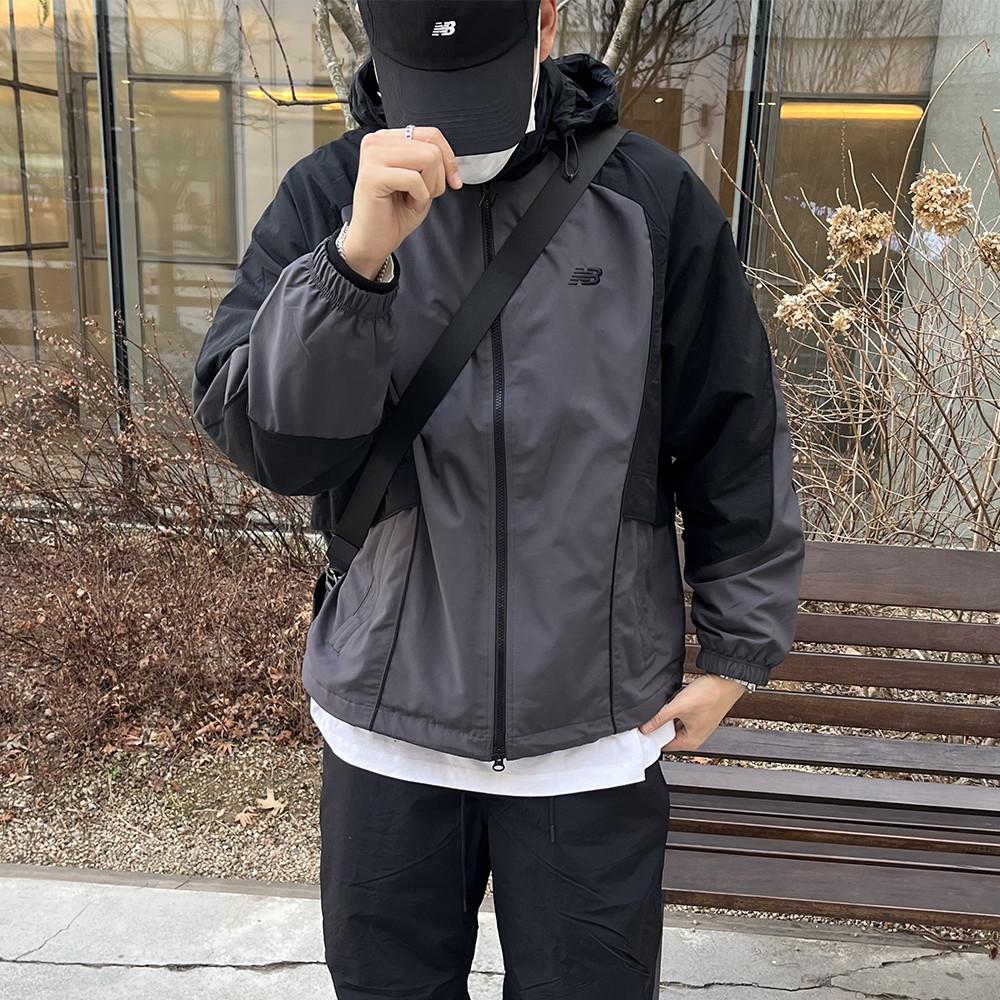 뉴발란스 바람막이 고프코어 룩 윈드브레이커 윈드러너 후드 자켓 3color : 스니커즈빌딩