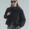 Bart Suede Western Jacket BLACK