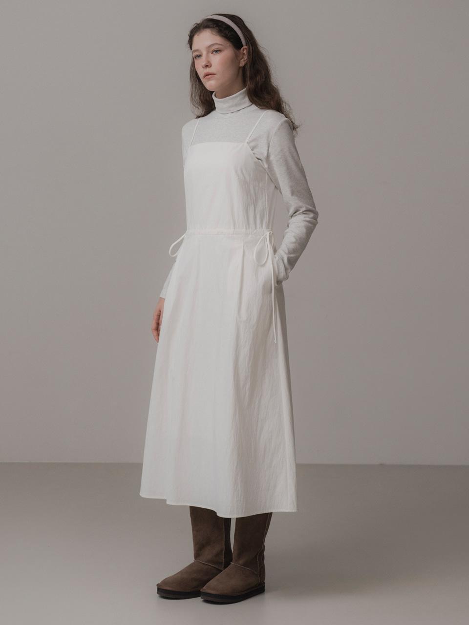 Pino strap one-piece (white)