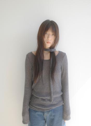 knit scarf top (3c)