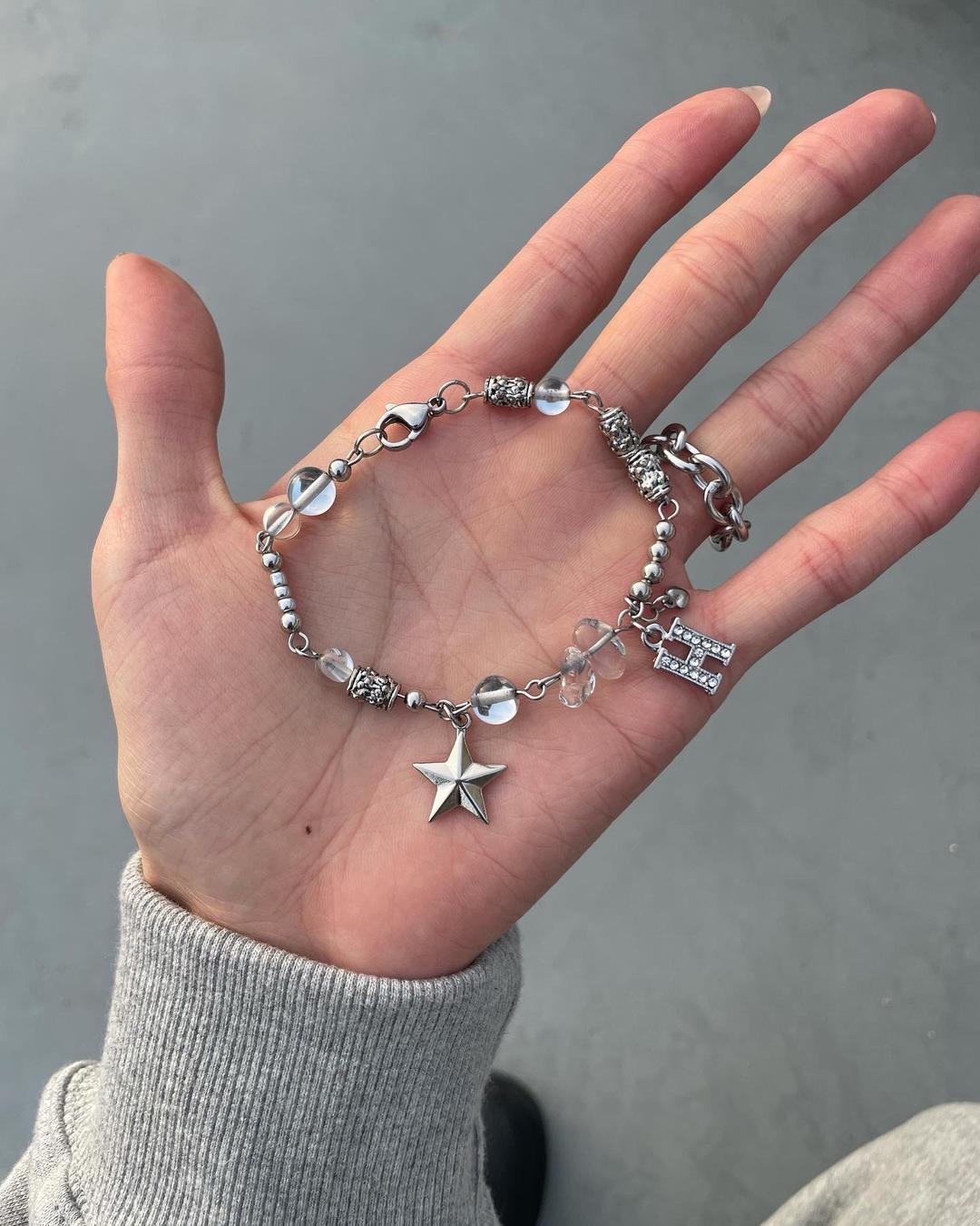 *star initial bracelet*