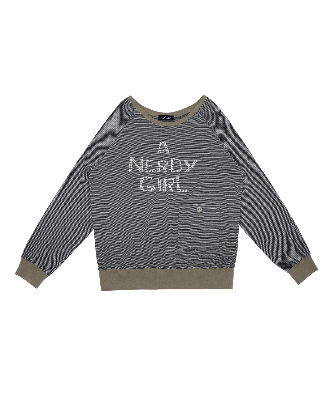 Nerdy Girl Pocket Box T-shirt (Black) (*3/14 출고예정)