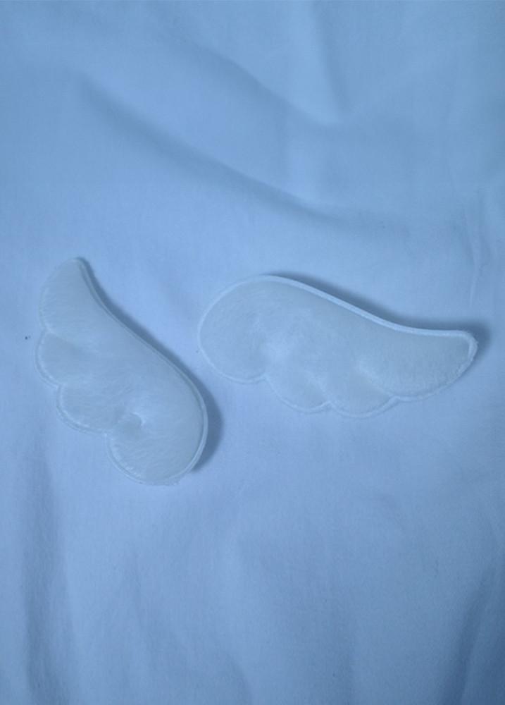 [묘랑] [made] Angel pin button (2pcs)