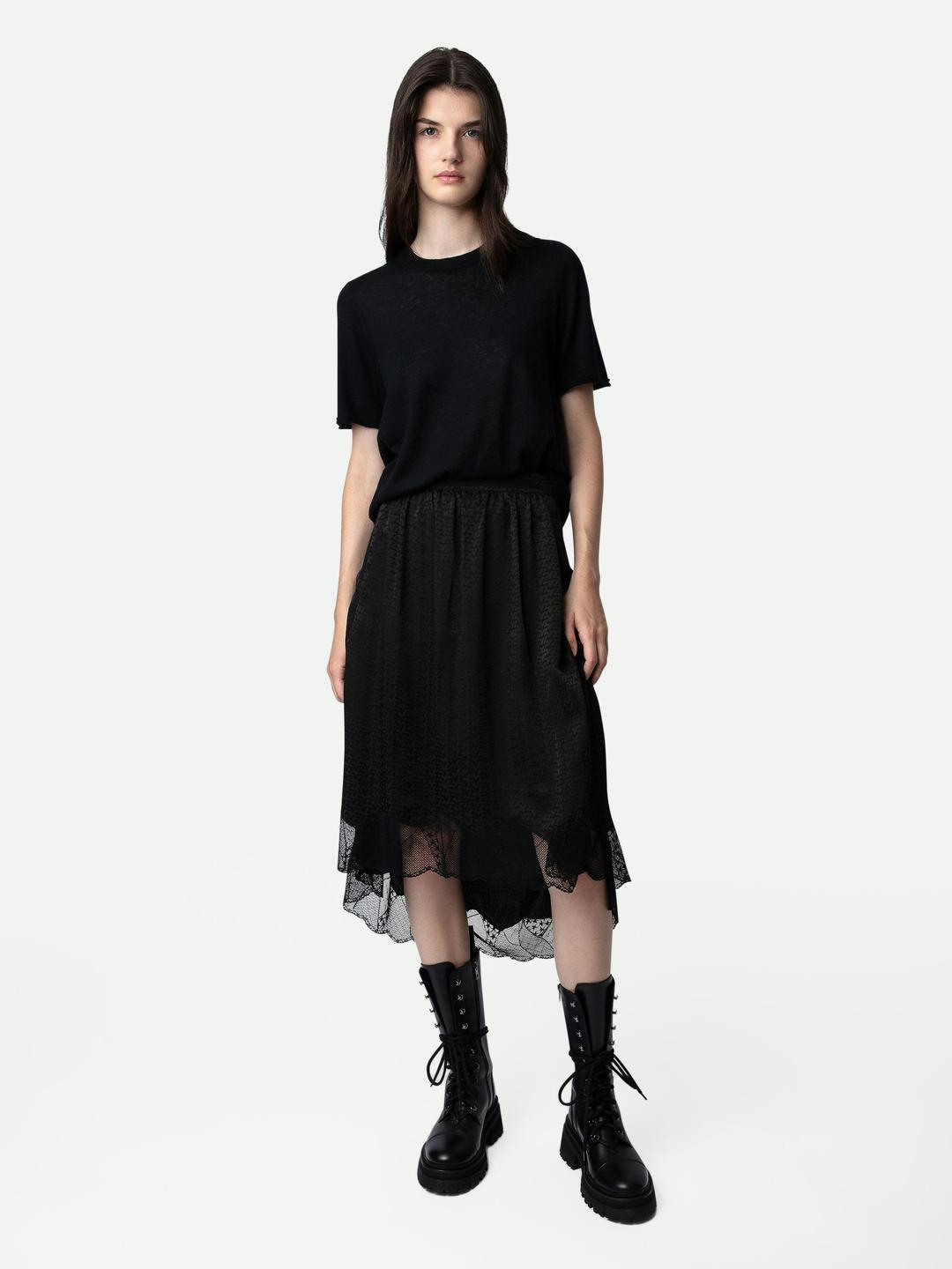 Joslin Jacquard Skirt ZV 3D