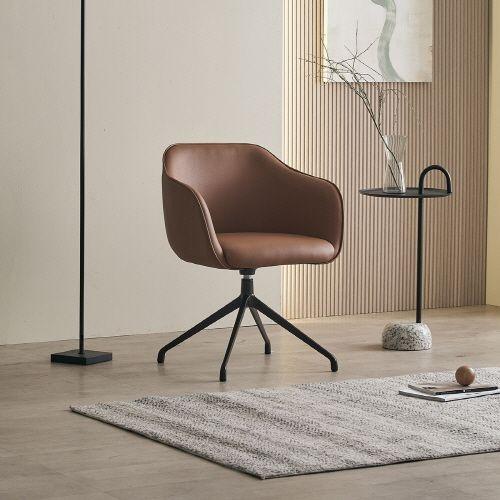 컴포드_브리톤 라운지 체어 천연가죽