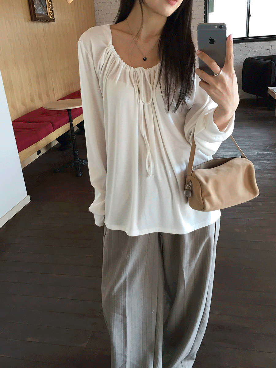 [얼굴소멸핏♡, 유니크템] 실프 셔링 티셔츠