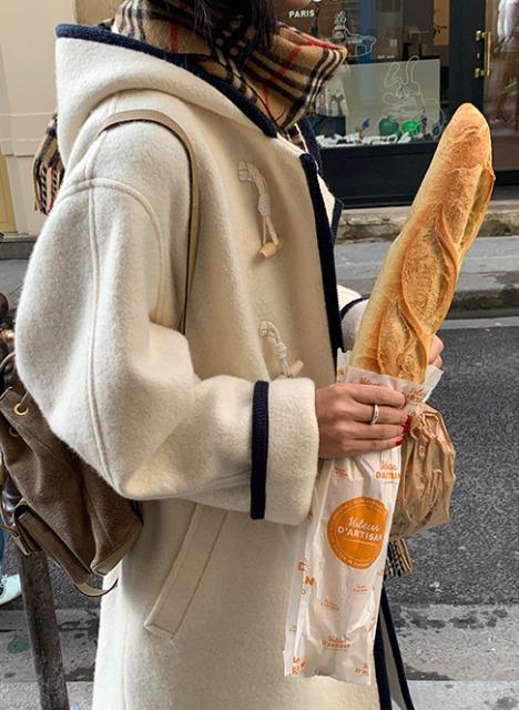 Classic Duffy Coat - Ivory