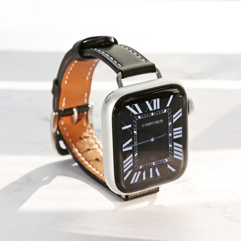 하이키키 애플워치 슬림 싱글투어 가죽 스트랩 밴드